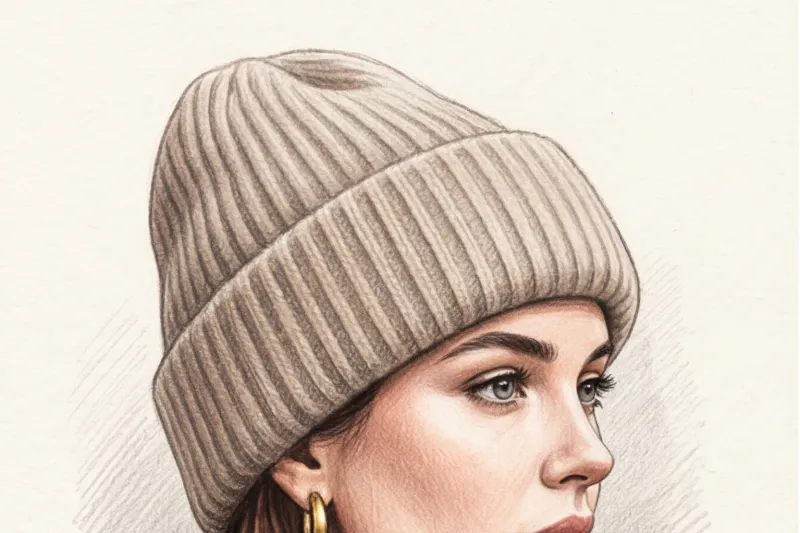 What to wear with a beanie in fall and winter: stylist tips