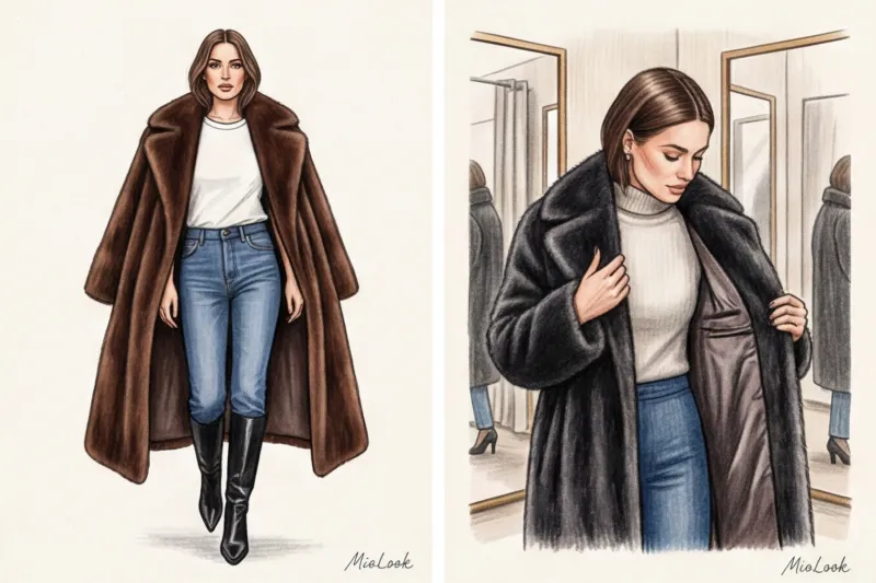 Какую шубу выбрать для образа Mob Wife: от винтажа до современного эко-меха - 5