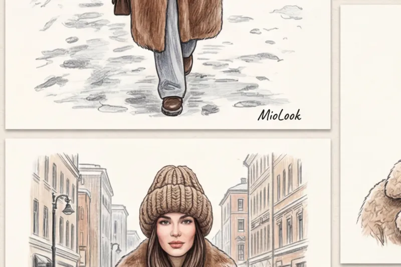 Какая шапка подойдет к шубе и эко-меху: тренды и антитренды - 4