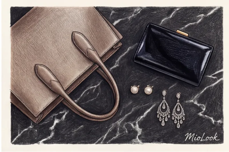 Как подобрать вечерние аксессуары к дневной одежде онлайн перед выходом - 3