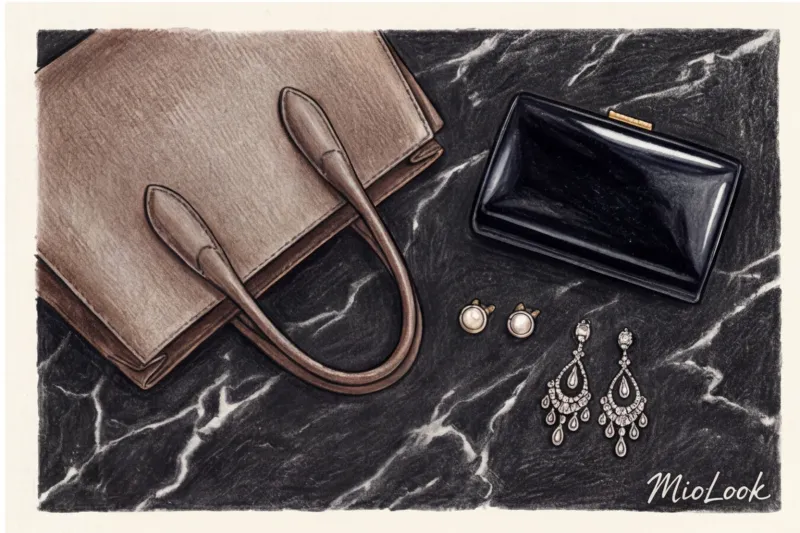 Как подобрать вечерние аксессуары к дневной одежде онлайн перед выходом - 9