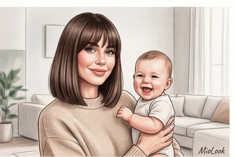 Стрижки, не требующие укладки: идеальные варианты для молодых мам - 3