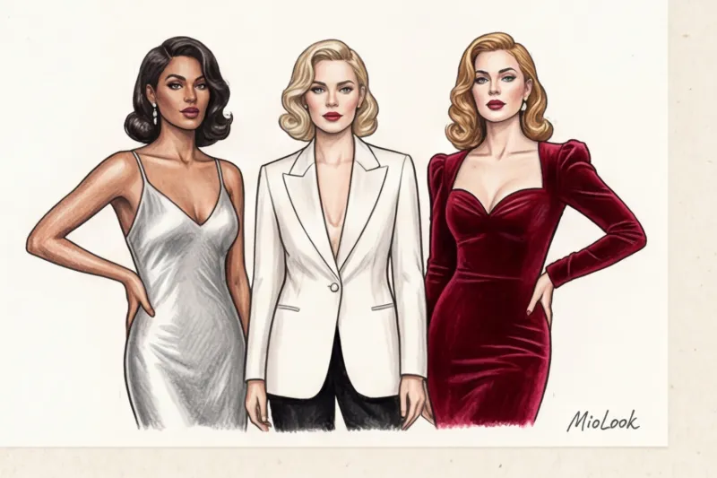 Стиль Старого Голливуда: как создать роскошный ретро-образ для вечеринки - 9