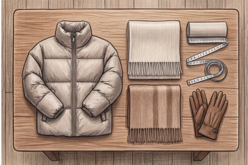 Как носить шарф с пуховиком и курткой: секреты стильных многослойных образов - 6