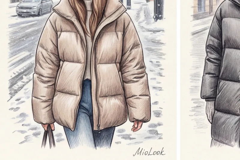 Какую шапку носить с пуховиком: стильные сочетания для зимы - 7