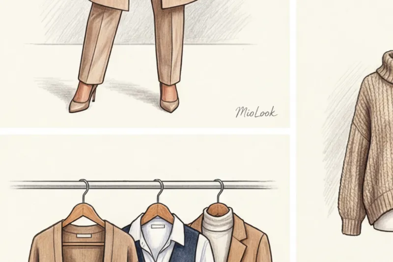 Многослойность для полных: как наслаивать одежду и не добавлять объемы - 4