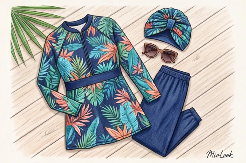 Буркини size-plus: как подобрать закрытый купальник для полной фигуры - 5