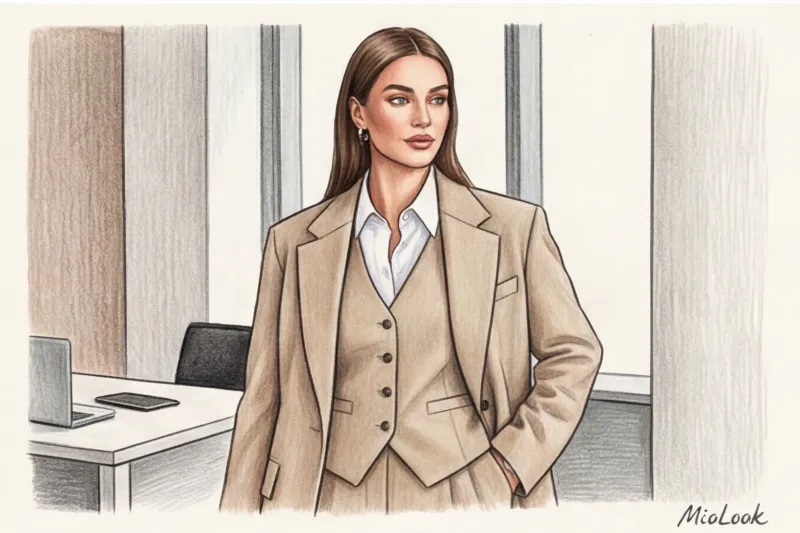 Многослойные луки с белой рубашкой: от строгого офиса до расслабленного кэжуал - 8