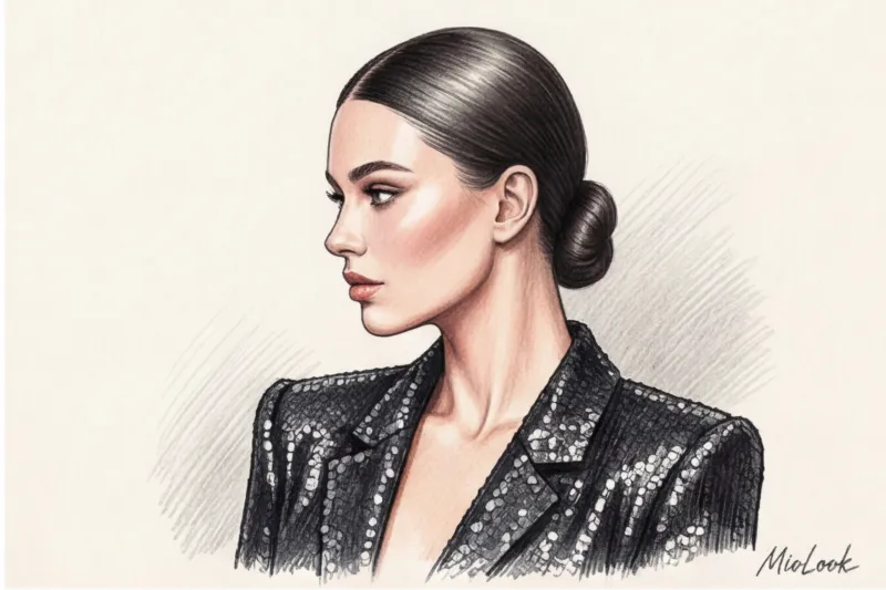 Вечерние укладки знаменитостей: от голливудской волны до небрежного пучка - 3