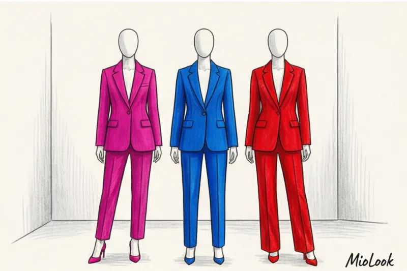 Яркий монохром: как носить фуксию, электрик и красный в формате total look - 8