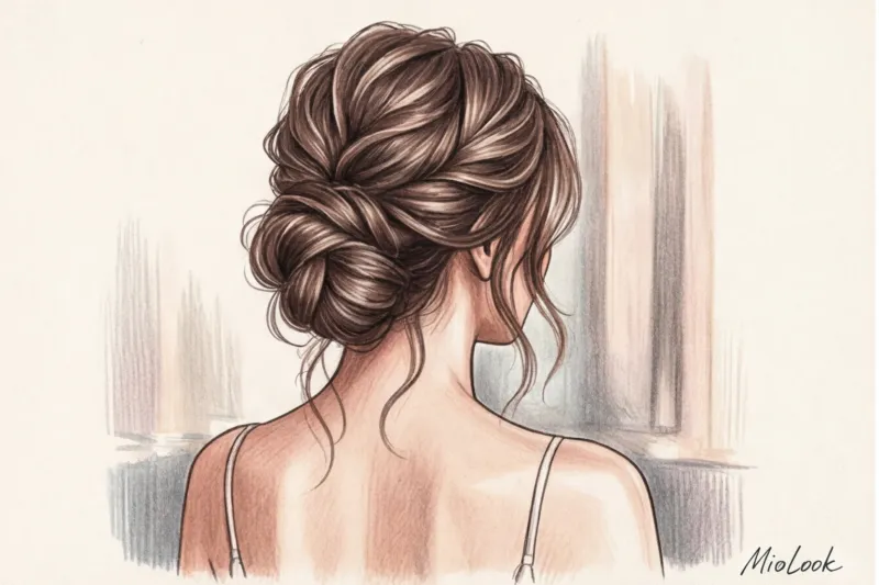 Вечерние укладки знаменитостей: от голливудской волны до небрежного пучка - 4