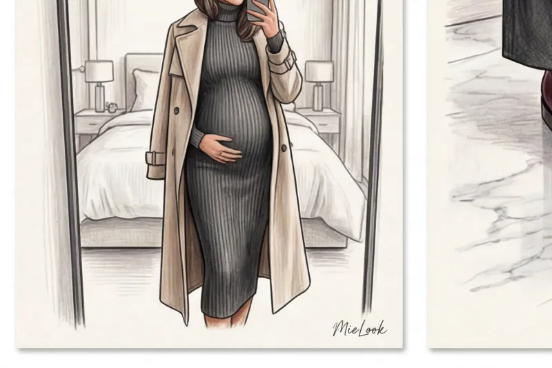 Офисный стиль для будущих мам: как соблюдать дресс-код с животиком - 7