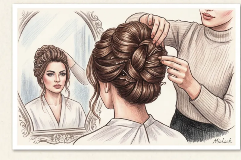 Выбор свадебной и вечерней укладки: репетиция образа в приложении - 7