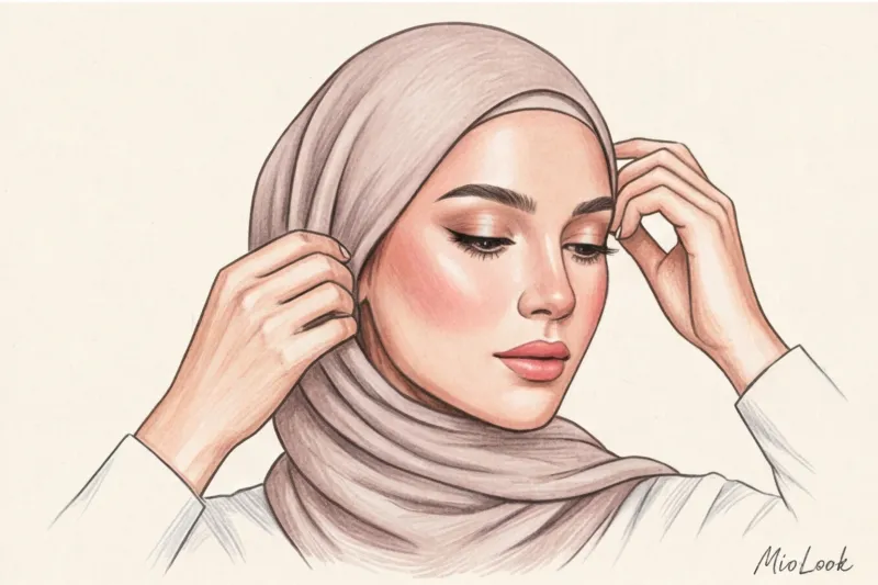 Макияж в скромной моде: как расставить акценты, когда закрыто тело - 8