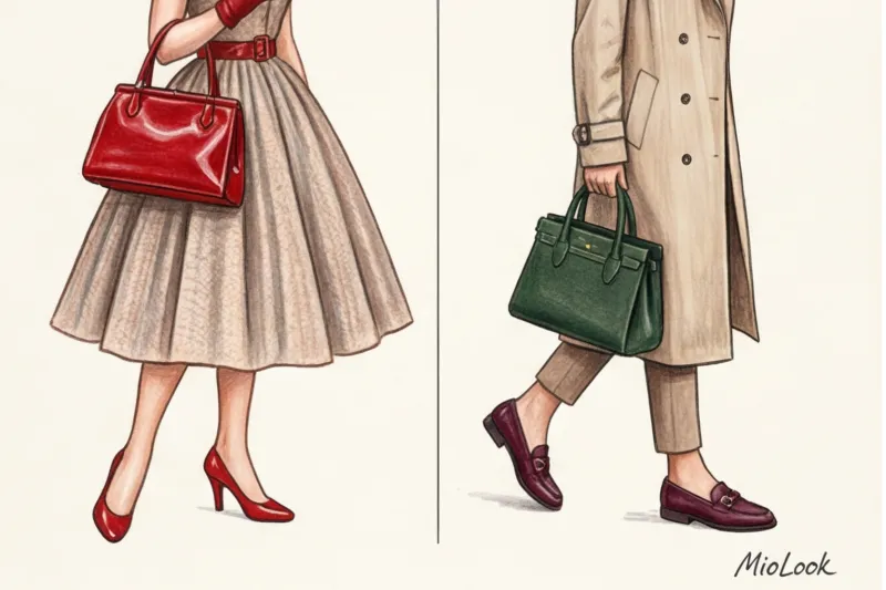 Сумка и обувь: нужно ли их подбирать тон в тон и как сочетать правильно - 7