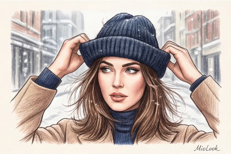 Как сохранить укладку под шапкой: хитрости для холодного сезона - 8