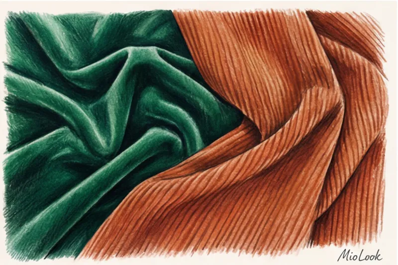 Бархат и вельвет: как вписать тяжелые фактуры в повседневный стиль - 7