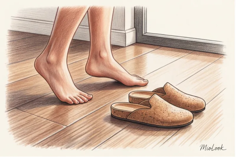 Стильная домашняя обувь: от ортопедических тапочек до меховых мюли - 1