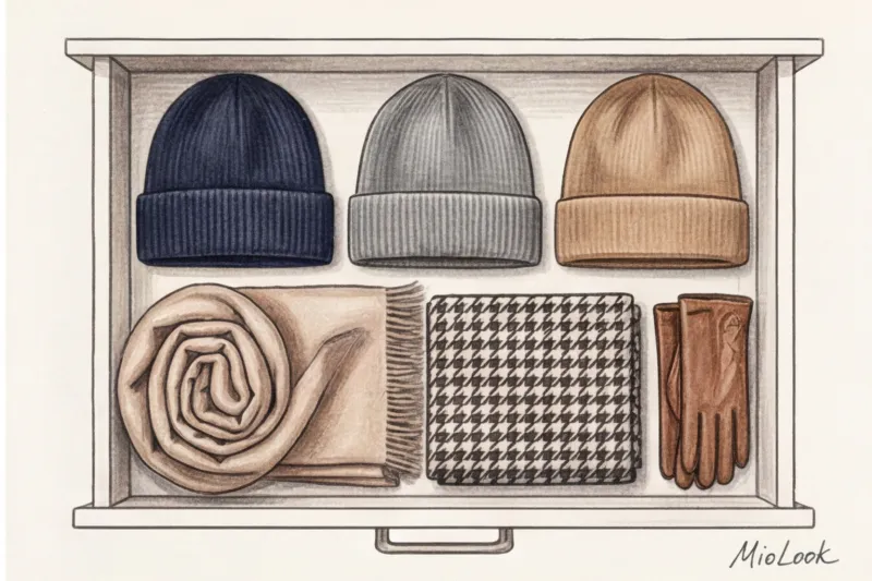 Должны ли шапка и шарф быть одного цвета? Современные правила сочетания - 6