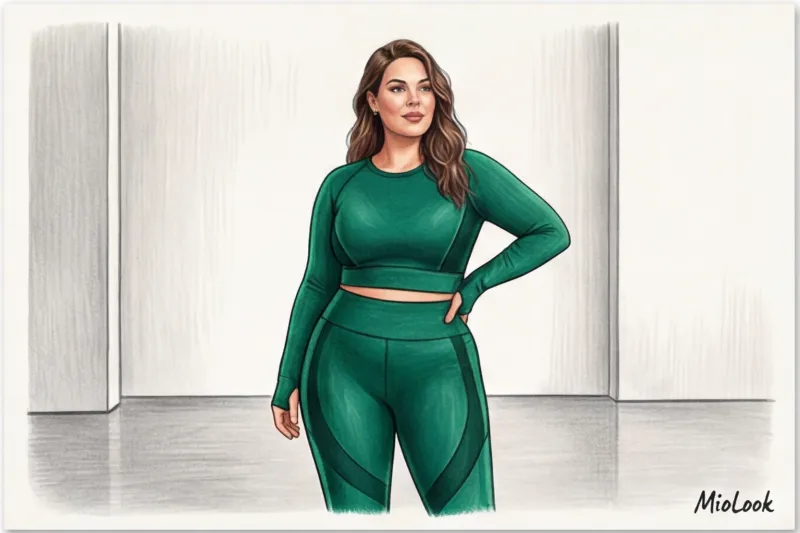 Спортивный стиль для полных женщин: комфорт и коррекция фигуры - 5