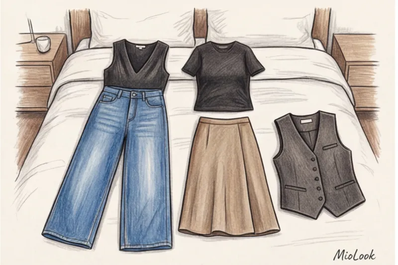 Тип фигуры «Перевернутый треугольник»: как смягчить линию плеч с помощью ИИ - 6