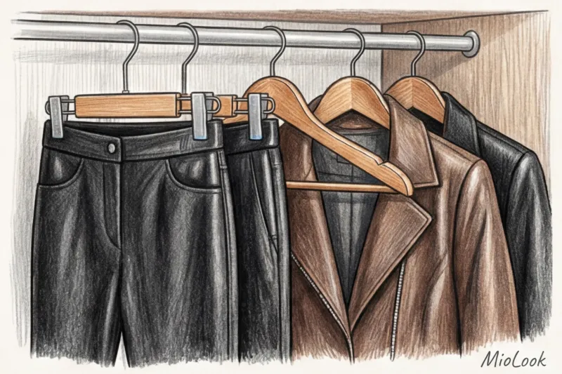 Уход за одеждой из экокожи и натуральной кожи - 5