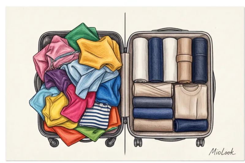 Что взять в командировку женщине: капсула на 3-5 дней