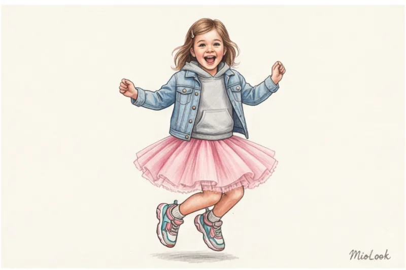 Капсульный гардероб для девочки: как сочетать платья, юбки и удобную базу - 2