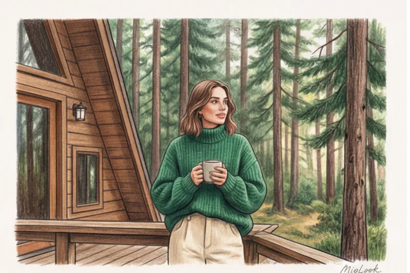 Микрокапсула для выходных за городом: комфортно, стильно и тепло - 1