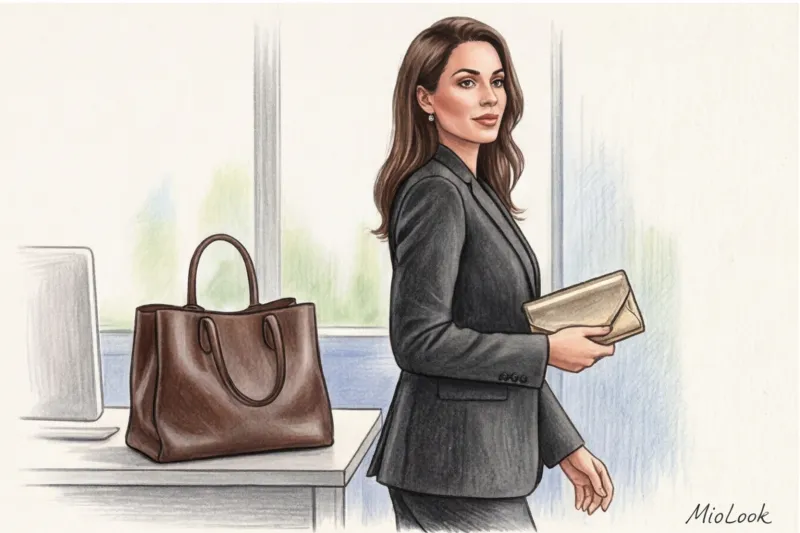 От шоппера к клатчу: как замена сумки меняет настроение всего лука - 7