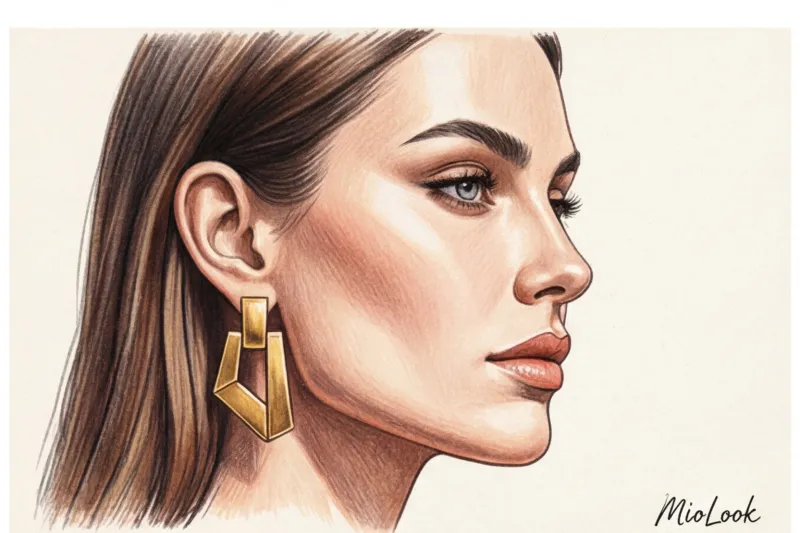 Как подобрать серьги по форме лица: от пусетов до шандельеров - 2
