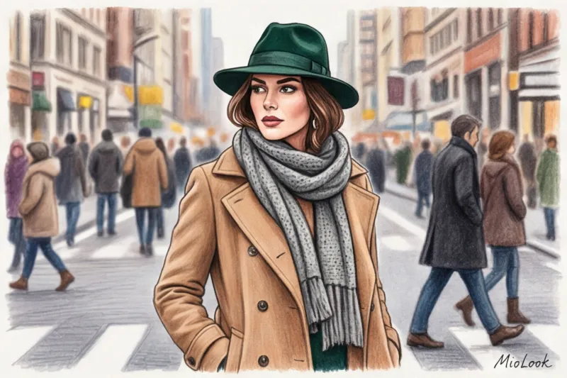 Как подобрать цвет шапки к верхней одежде и лицу - 5