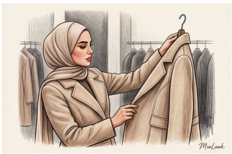 How to choose clothes for a hijab online using a photo