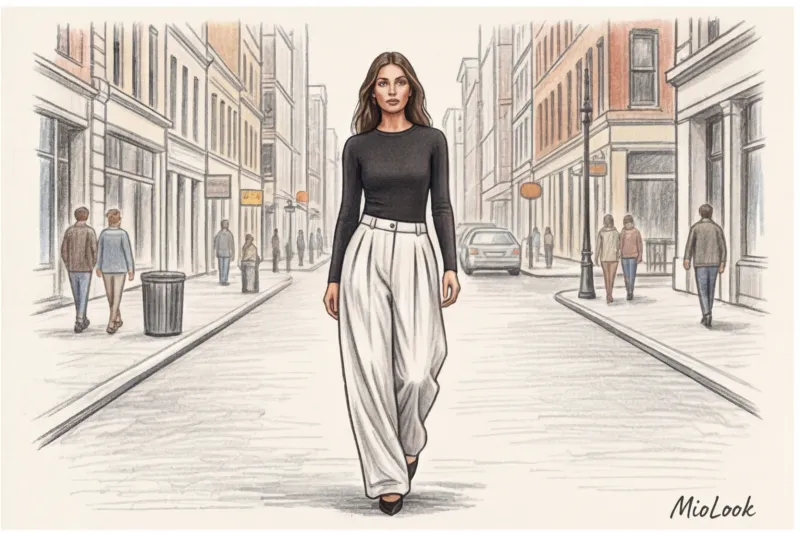 Тип фигуры «Перевернутый треугольник»: как смягчить линию плеч с помощью ИИ - 3