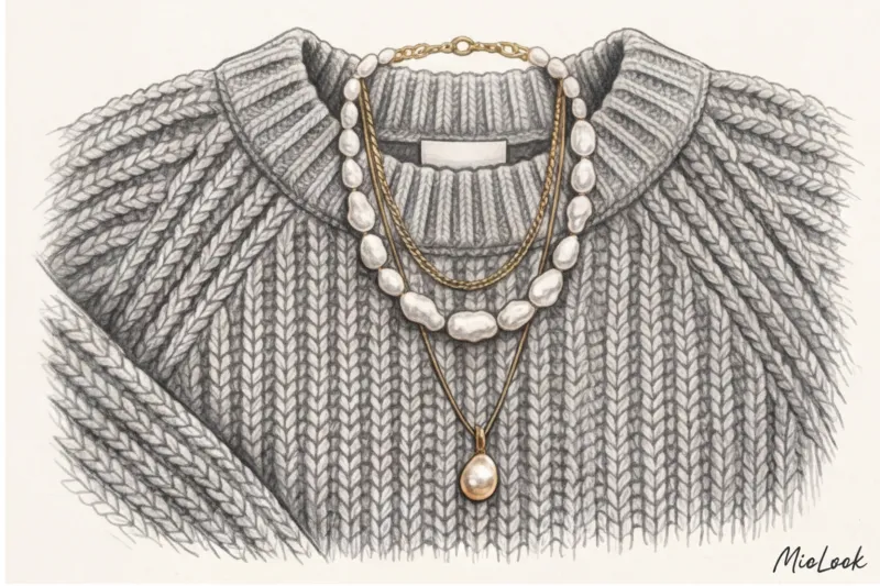 Нитка жемчуга: от строгой классики до современного гранжа - 3