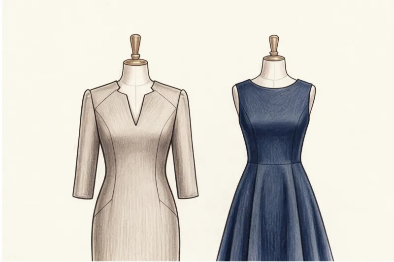 Фасоны платьев для женщин 50 лет: как скрыть недостатки и подчеркнуть статус - 3