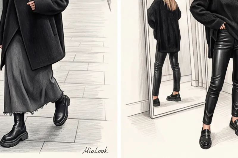 Темная палитра: как носить тотальный черный в стиле гранж и не выглядеть скучно - 8