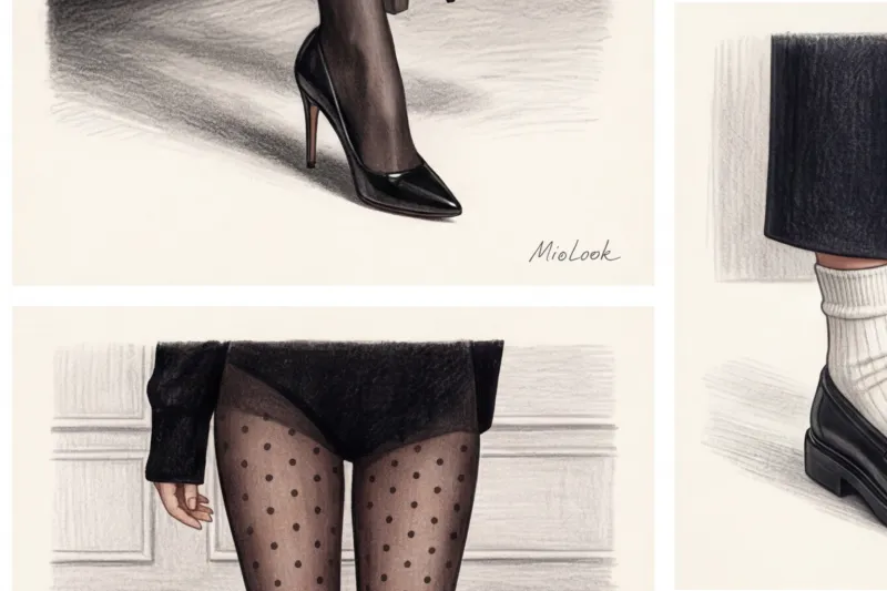 Колготки и носки в женском гардеробе: правила этикета и модные приемы - 4