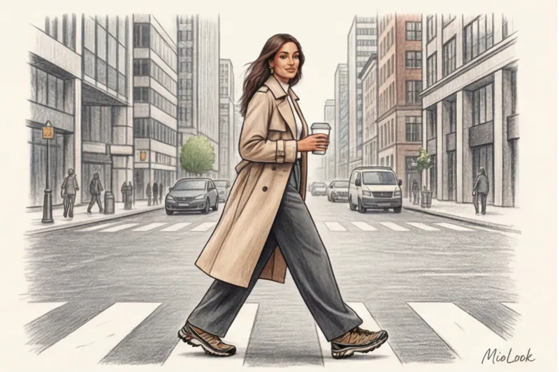 What to wear with women's trekking boots in the city