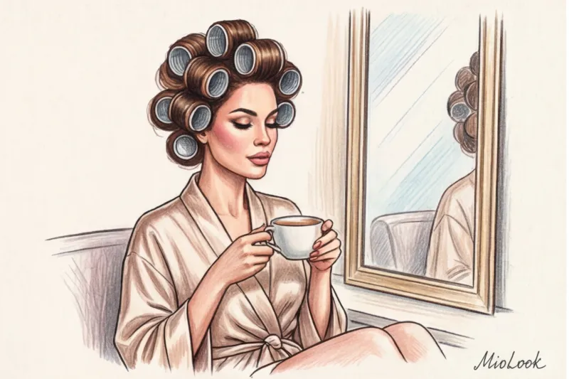 Объемная укладка в стиле Mob Wife: секреты идеальных локонов и начеса - 4