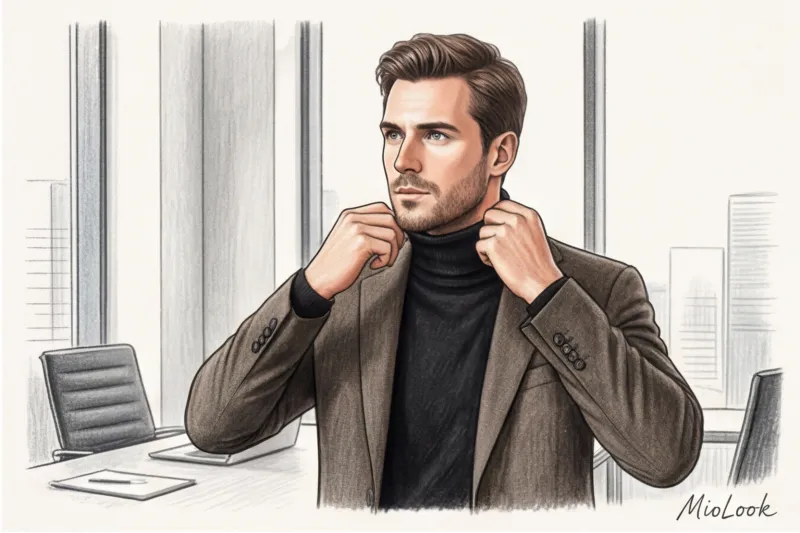 Базовый мужской трикотаж: выбираем качественный джемпер, водолазку и кардиган - 3