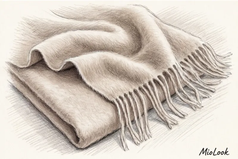 Как красиво завязать шарф или палантин на пальто: 10 способов - 8