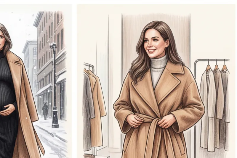 Зимний стиль для беременных: как не превратиться в «капусту» - 3