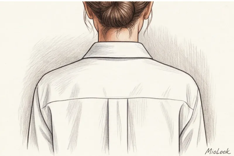 Как скрыть сутулость и холку на спине с помощью одежды - 8