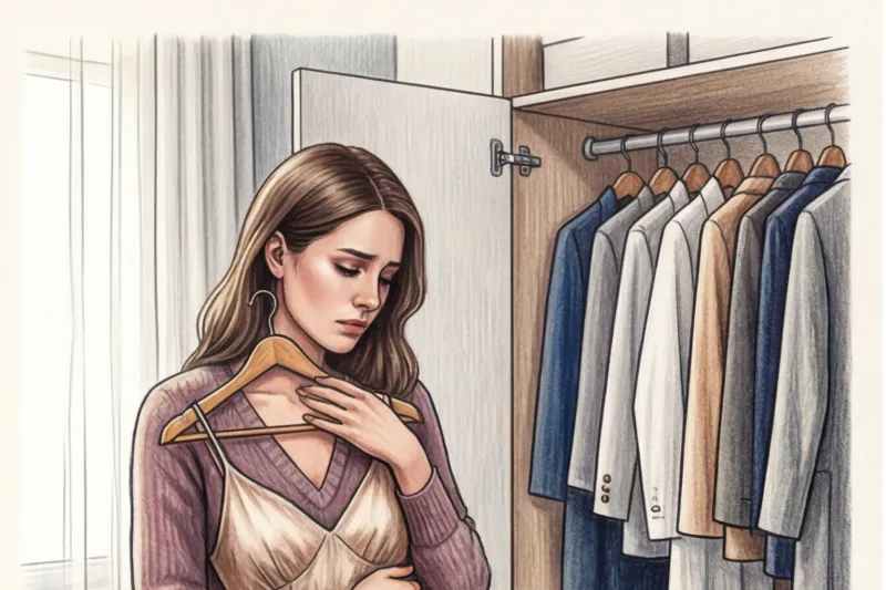 Жаль викидати старі речі: психологія гардероба