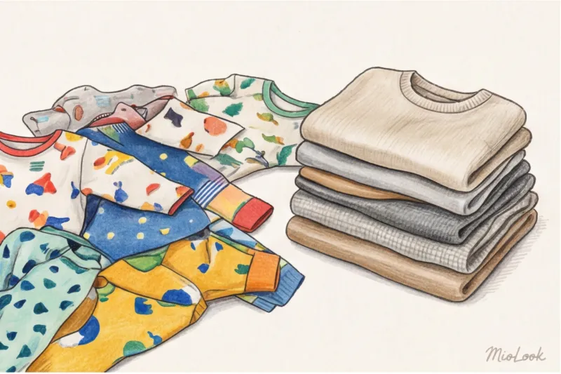 Как сочетать цвета и принты в детском гардеробе: советы стилистов - 7