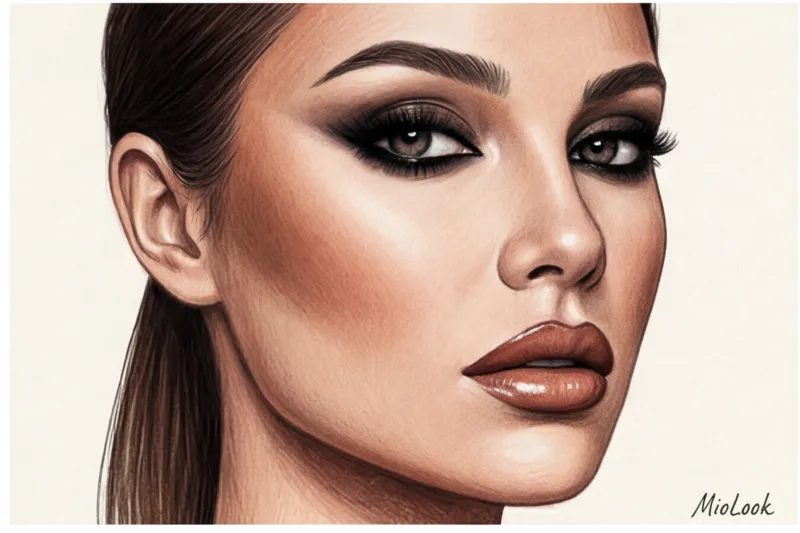 Макияж в стиле Mob Wife: пошаговая инструкция для создания дерзкого образа - 9