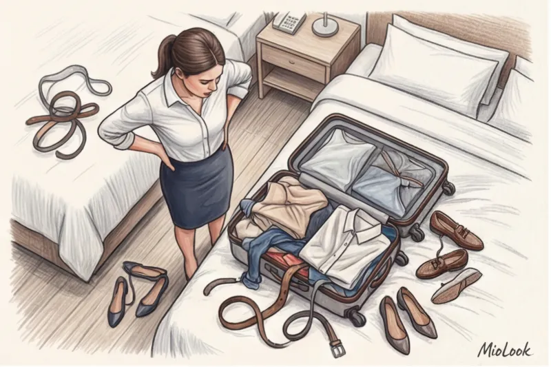 Мини-капсула в командировку: как уместить деловой гардероб в один чемодан - 1