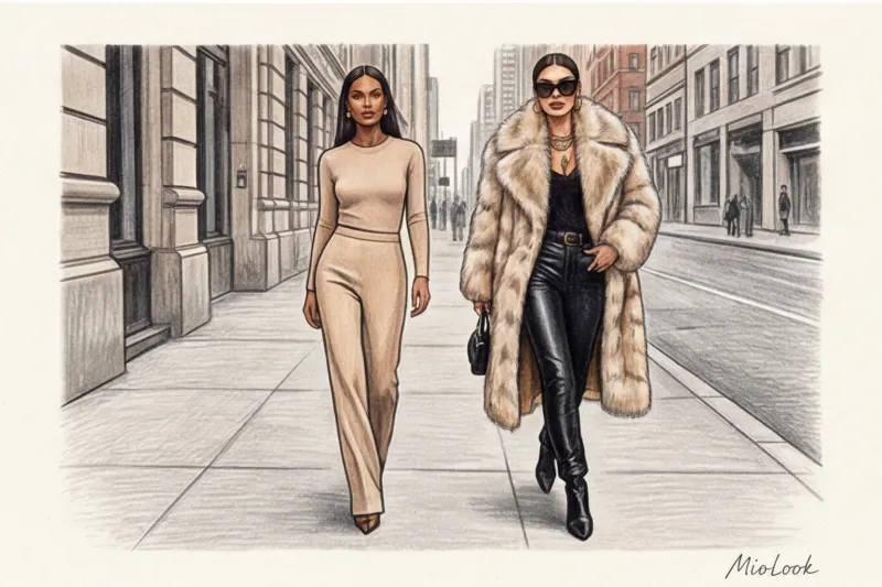 Эстетика Mob Wife: тренд на роскошь, леопард и максимализм - 8