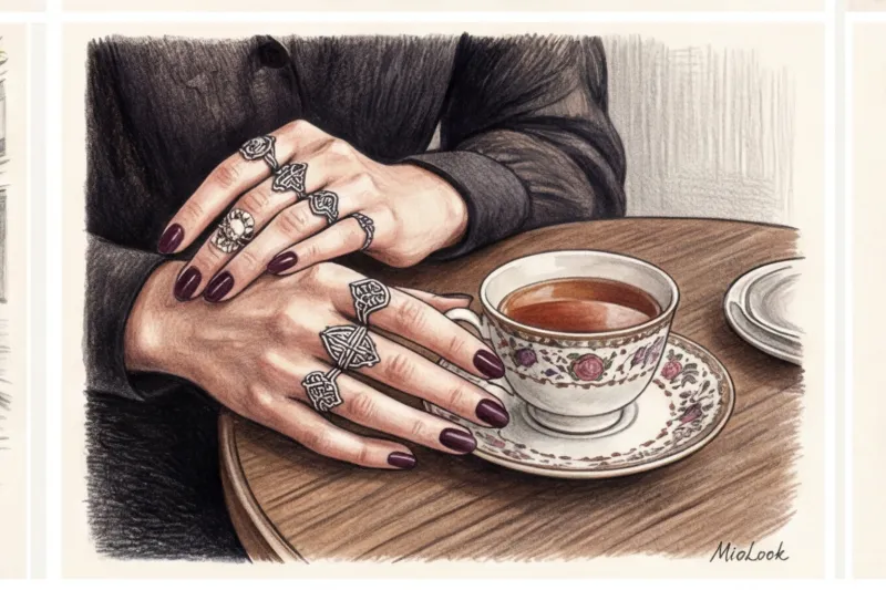 Эстетика Whimsigoth: как внедрить мистический винтаж в современный лук - 5